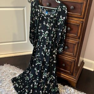 Floral maxi dress from old navy